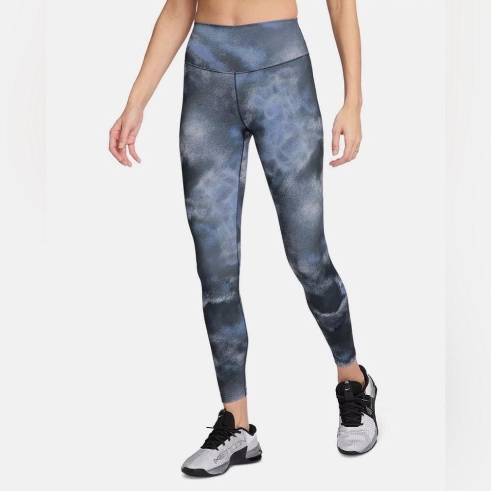 NIKE women’s High-Waisted 7/8 Printed Leggings XS NWT - Picture 1 of 5